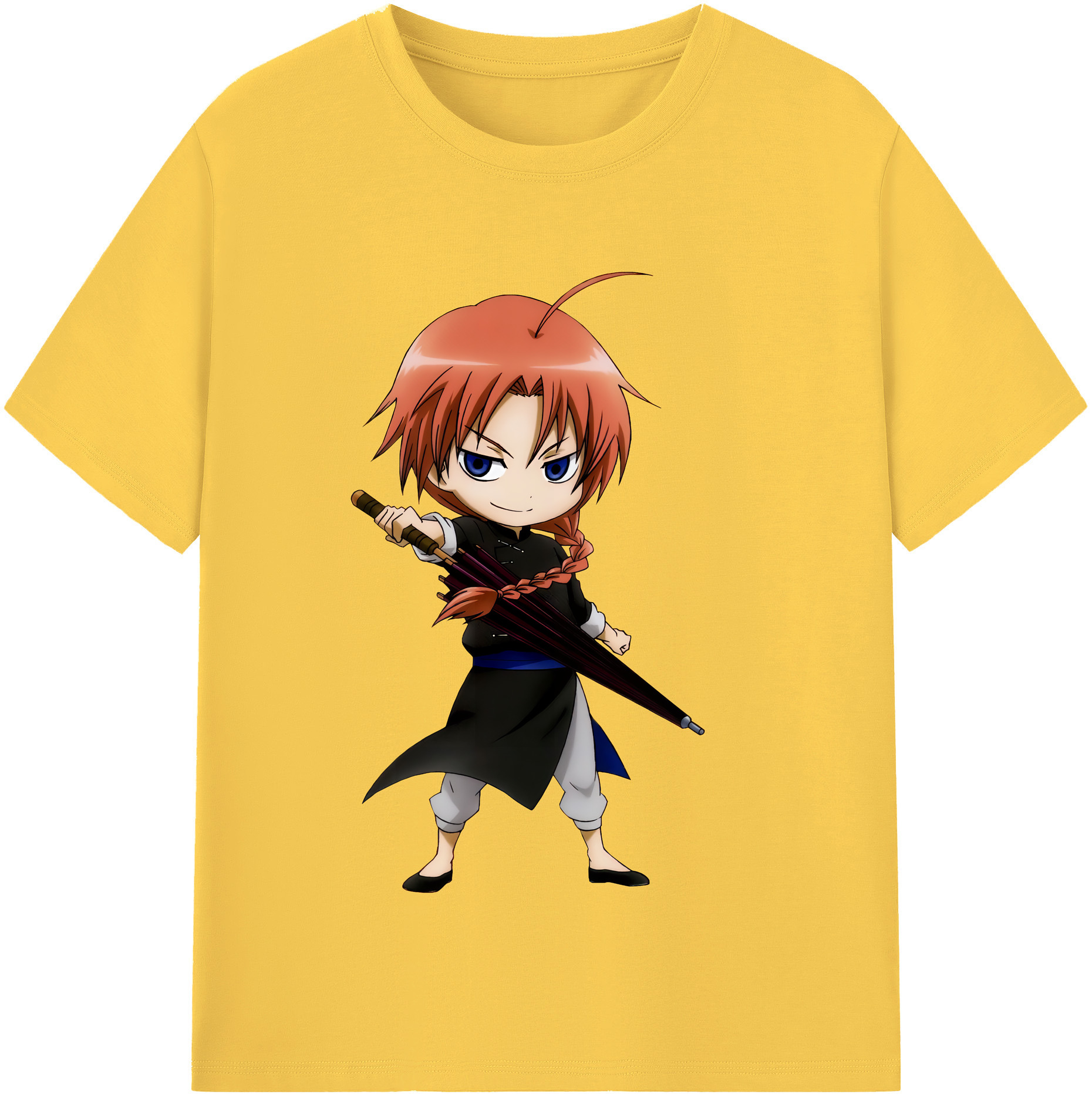 （画像用） ぎんたま 坂田銀時（さかたぎんとき） 神楽 志村新八（しむら しんぱち） GINTAMA Sakata Gintoki Kagura Shimura Shinpachi 綿100％半袖Tシャツ（フロントプリント）