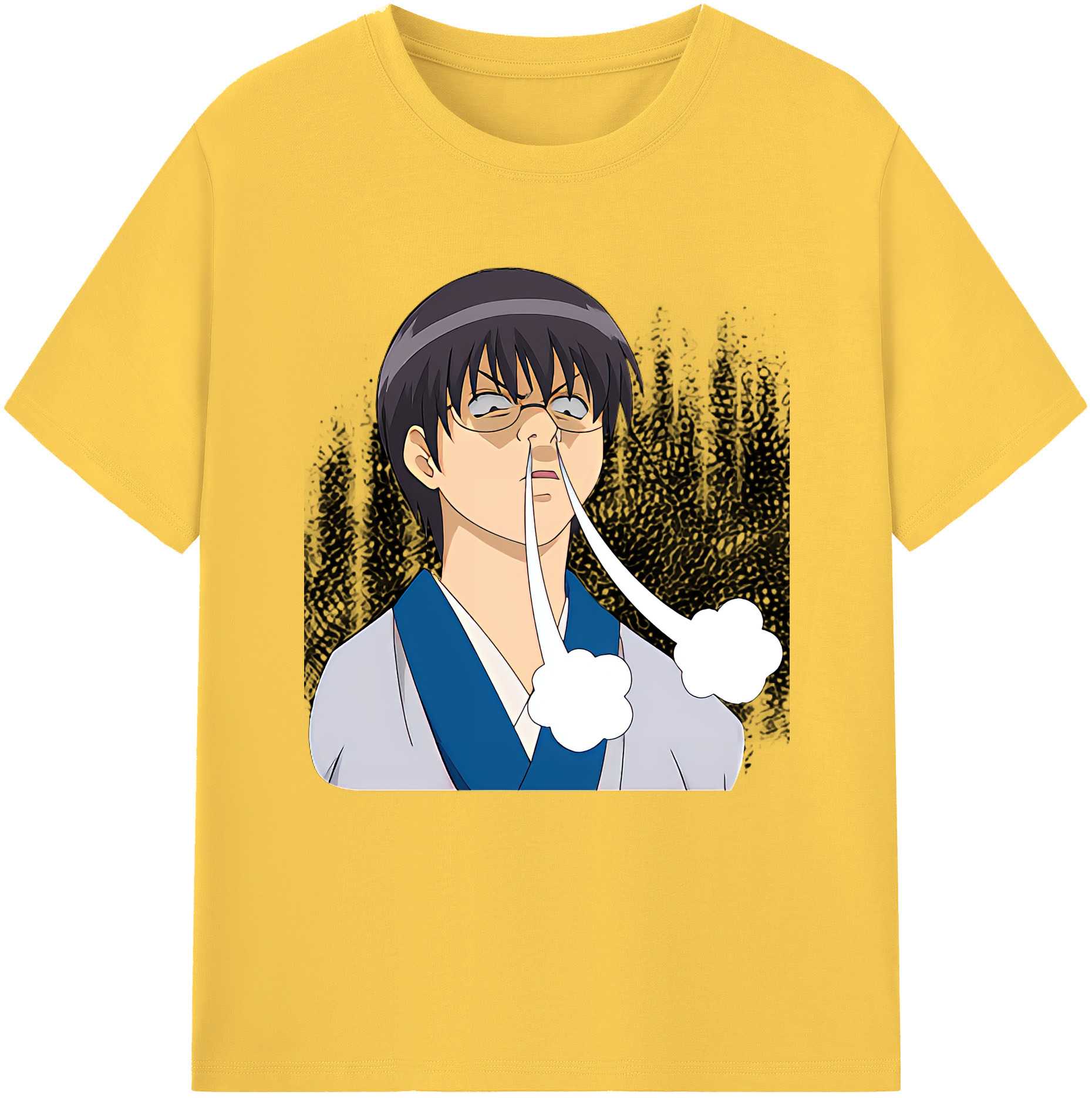 （画像用） ぎんたま 坂田銀時（さかたぎんとき） 神楽 志村新八（しむら しんぱち） GINTAMA Sakata Gintoki Kagura Shimura Shinpachi 綿100％半袖Tシャツ（フロントプリント）