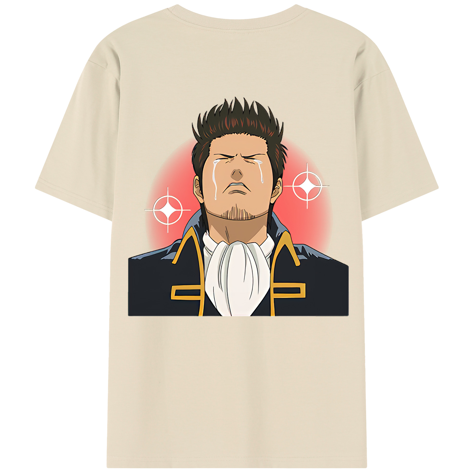 （画像用） ぎんたま 坂田銀時（さかたぎんとき） 神楽 志村新八（しむら しんぱち） GINTAMA Sakata Gintoki Kagura Shimura Shinpachi 綿100％半袖Tシャツ（背面プリント）