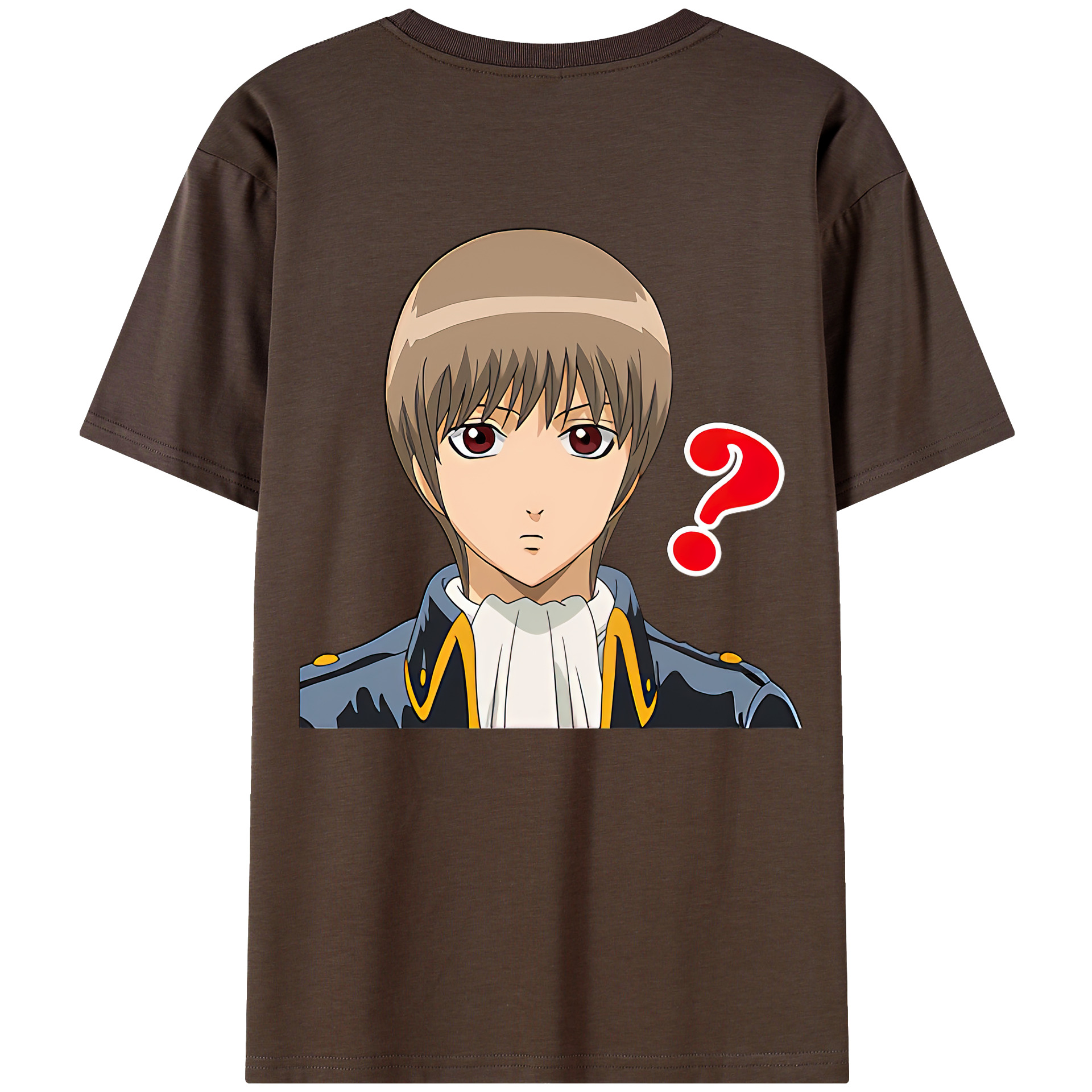 （画像用） ぎんたま 坂田銀時（さかたぎんとき） 神楽 志村新八（しむら しんぱち） GINTAMA Sakata Gintoki Kagura Shimura Shinpachi 綿100％半袖Tシャツ（背面プリント）