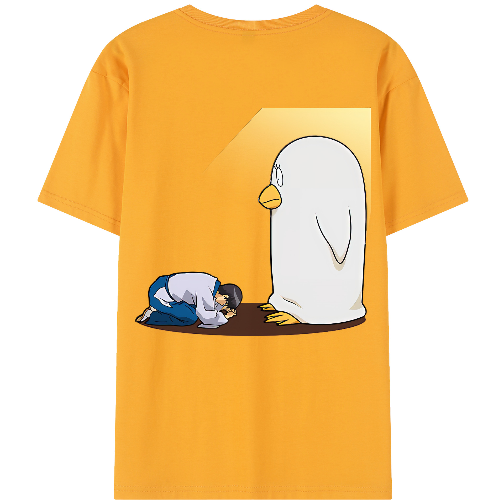 （画像用） ぎんたま 坂田銀時（さかたぎんとき） 神楽 志村新八（しむら しんぱち） GINTAMA Sakata Gintoki Kagura Shimura Shinpachi 綿100％半袖Tシャツ（背面プリント）