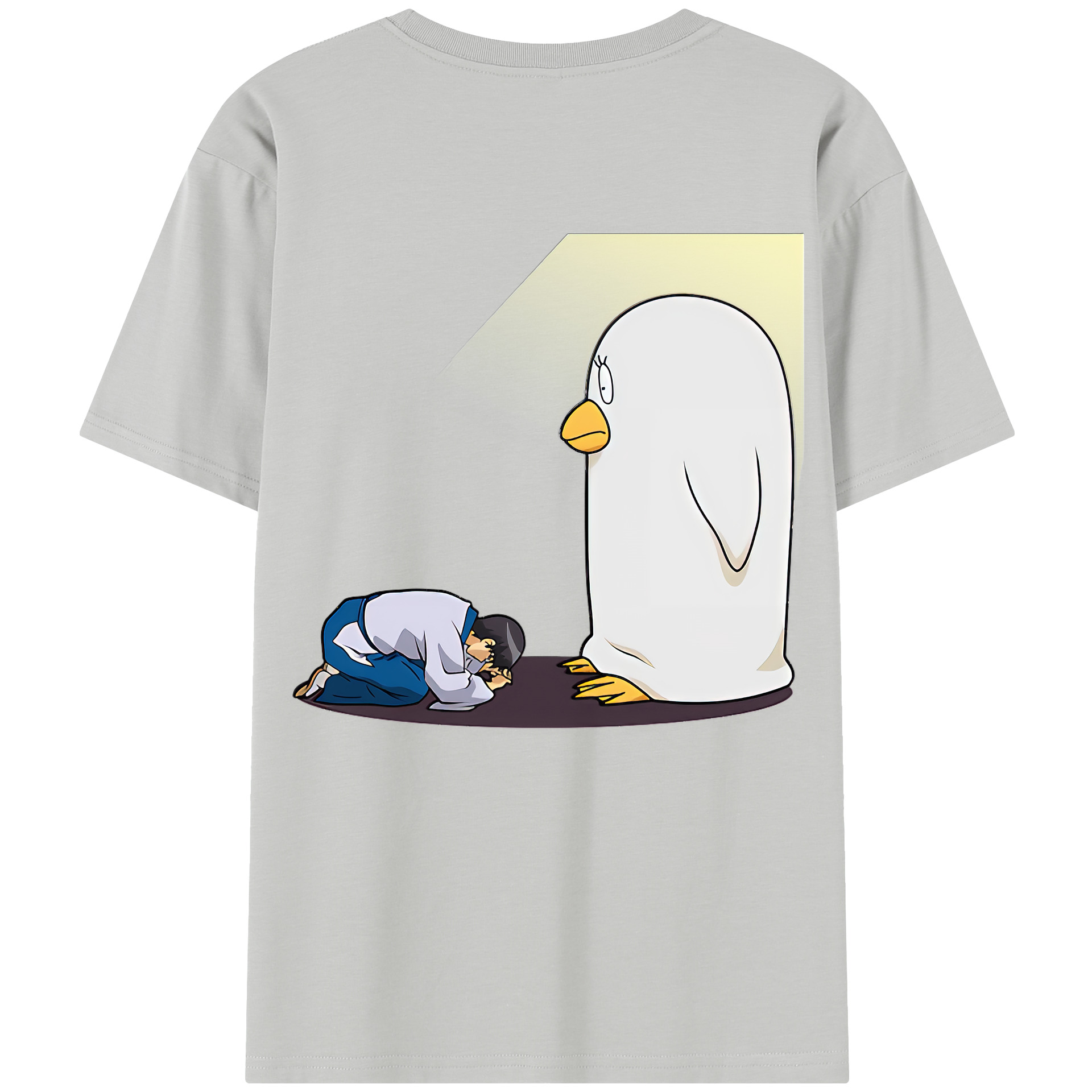 （画像用） ぎんたま 坂田銀時（さかたぎんとき） 神楽 志村新八（しむら しんぱち） GINTAMA Sakata Gintoki Kagura Shimura Shinpachi 綿100％半袖Tシャツ（背面プリント）