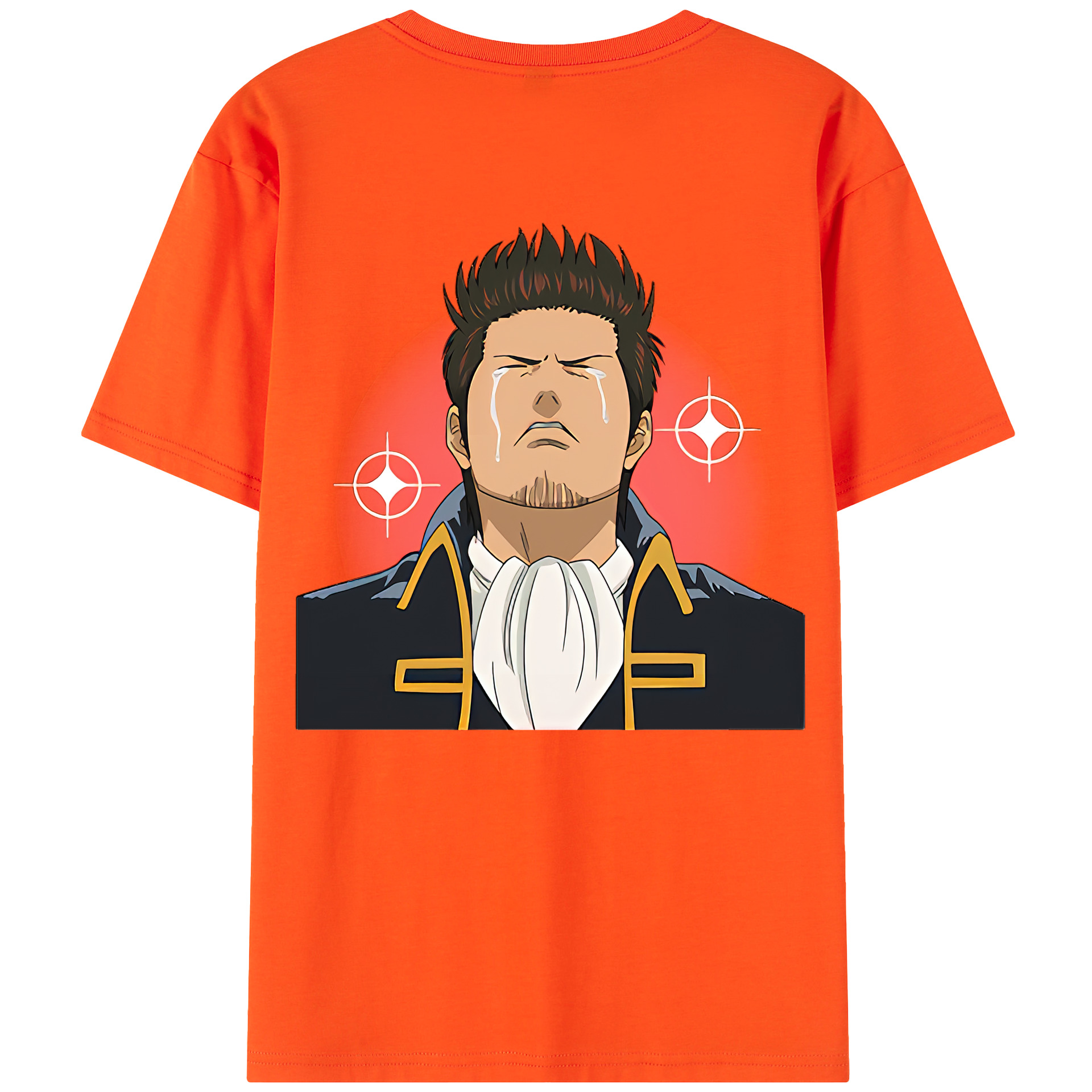 （画像用） ぎんたま 坂田銀時（さかたぎんとき） 神楽 志村新八（しむら しんぱち） GINTAMA Sakata Gintoki Kagura Shimura Shinpachi 綿100％半袖Tシャツ（背面プリント）