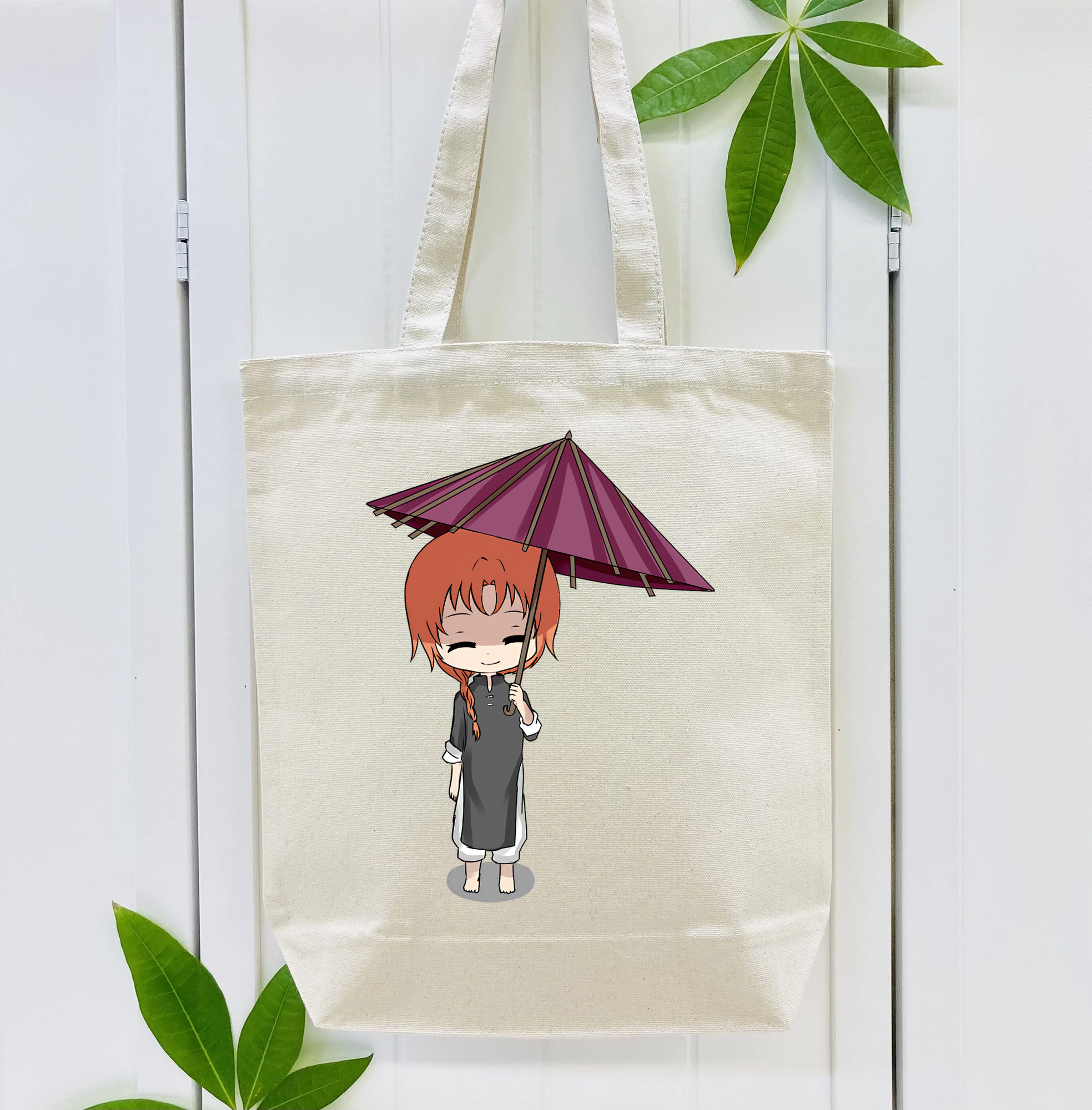 ぎんたま 坂田銀時（さかたぎんとき） 神楽 志村新八（しむら しんぱち） GINTAMA Sakata Gintoki Kagura Shimura Shinpachi 縦型キャンバス生地手提げバッグ　トートバッグ