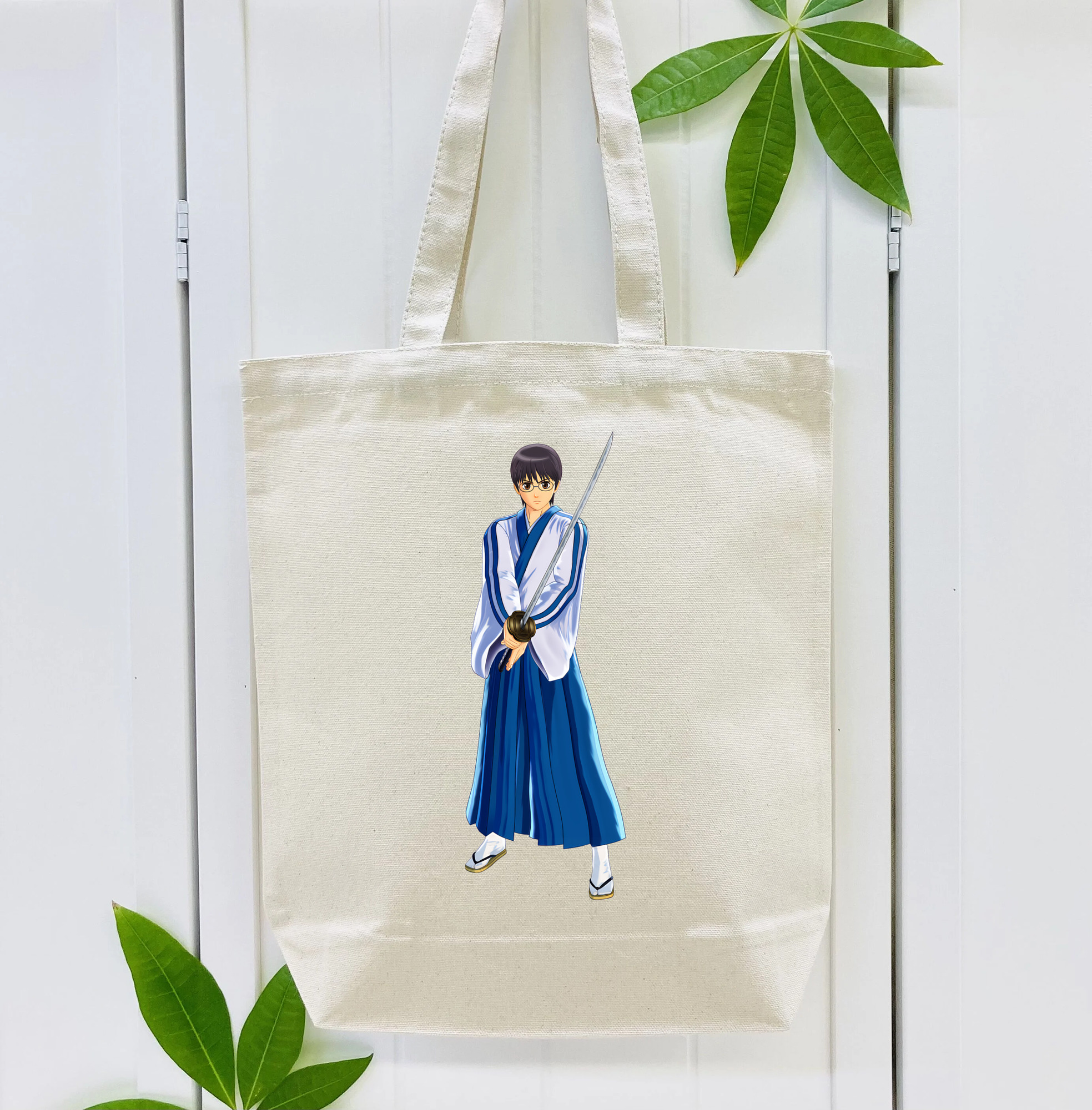 ぎんたま 坂田銀時（さかたぎんとき） 神楽 志村新八（しむら しんぱち） GINTAMA Sakata Gintoki Kagura Shimura Shinpachi 縦型キャンバス生地手提げバッグ　トートバッグ